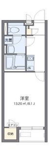 レオネクストくおれⅡの間取り画像