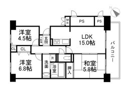 東急ドエル・アルス御屋敷通の間取り画像