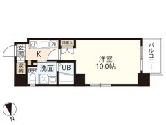 パレグレース十日市の間取り画像