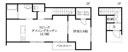 BEEK’S道後今市の間取り画像