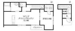 BEEK’S道後今市の間取り画像