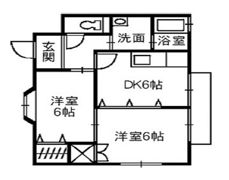コーポ雅の間取り画像