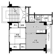 ビレッジハウス今保2号棟の間取り画像