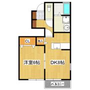プルミエール野澤Gの間取り画像