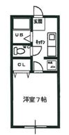 エスポワール大桑島の間取り画像