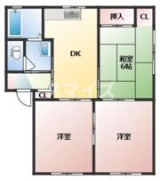 ドリームハイツ B棟の間取り画像