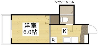 草津東ハイツの間取り画像