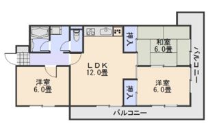 コーポラスの間取り画像