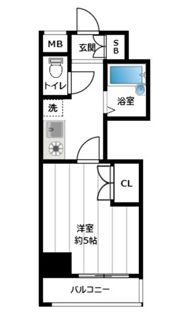 ロイヤルパレス目黒の間取り画像
