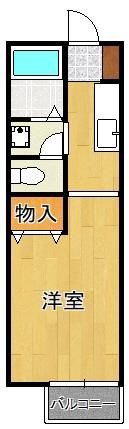 エスポワールMの間取り画像