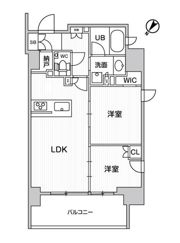 ディームス大井町の間取り画像