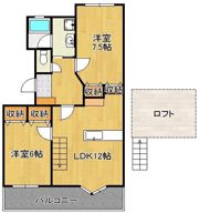 レイ・ブリック東水町の間取り画像
