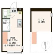 オードリー22の間取り画像