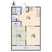 ハイツ寿Aの間取り画像