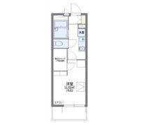 レオパレス東島田の間取り画像