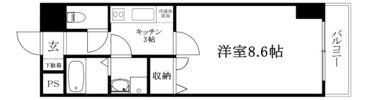 ガリレオビル1の間取り画像