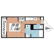 クレフラスト愛宕橋Bの間取り画像