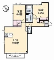 グランベレオ引野の間取り画像