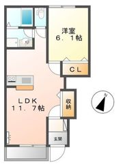 メルヴェユーイーグルⅡの間取り画像
