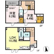 グラナーデ荒川の間取り画像