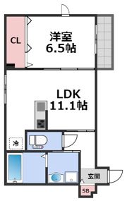 TRICERA Courtの間取り画像