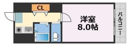エリンデール桜川の間取り画像