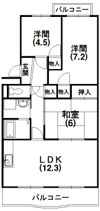 トピア清龍Ⅰの間取り画像