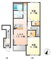 フレシールの間取り画像