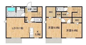 仮）学園の森3丁目プロジェクトB棟の間取り画像