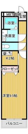 ハーベストの間取り画像