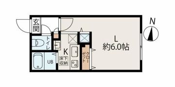 MODULOR氷川台の間取り画像