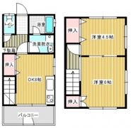 佐伯荘の間取り画像