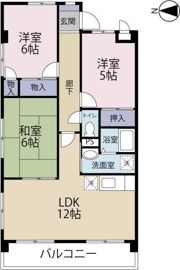 メゾンフｵンテーヌの間取り画像