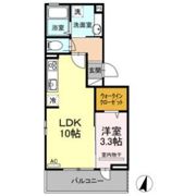 ボヌール Fの間取り画像