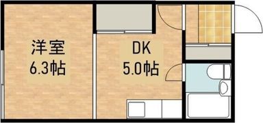 ハイツすずらんAの間取り画像