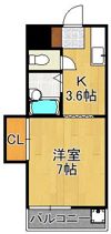シャトレ紅梅の間取り画像