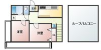 まどか工房Ⅲの間取り画像