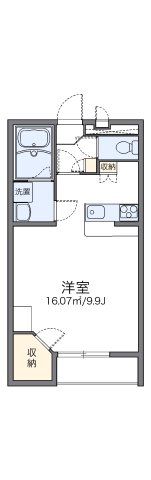 レオパレスグランシャリオ一宮の間取り画像