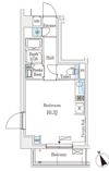 アリビオ学芸大学の間取り画像