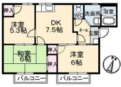 フレグランス マウンテン棟の間取り画像
