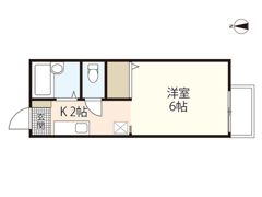 アプローズコートBの間取り画像