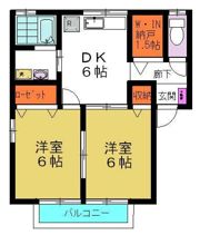 プリムローズ三本木の間取り画像