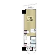 レジディア天神橋の間取り画像