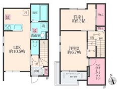 BLOOM COURTの間取り画像