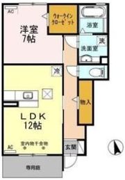 D-room本庄の間取り画像
