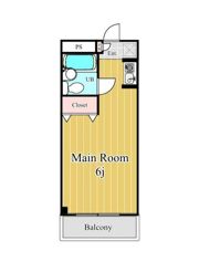 堀江新井マンションの間取り画像