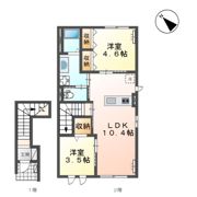 ルナ・ピエーナⅡの間取り画像