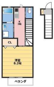 auroraの間取り画像