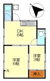 和庄本町14番アパートの間取り画像