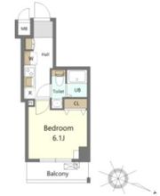S-RESIDENCE横濱吉野町burgeonの間取り画像